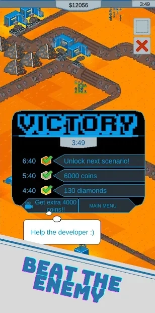 Скриншот Simple RTS: Conquer Mars