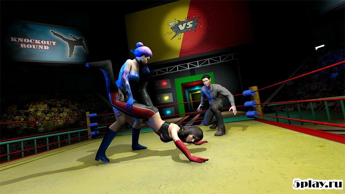 Скриншот Woman Wrestling Mania Revolution Fighting