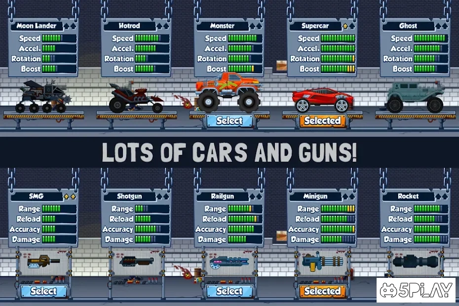 Скриншот Zombie Road Trip Trials
