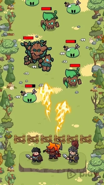 Скриншот Hero Quest: Idle RPG War Game