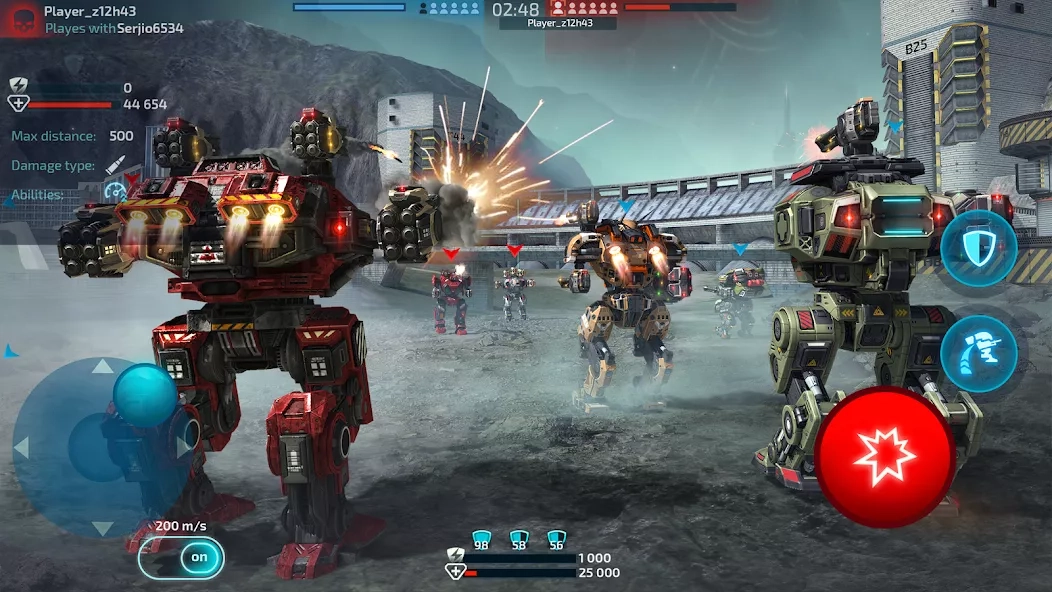 Скриншот Robot Warfare: Battle Mechs