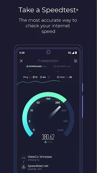 Скриншот Speedtest by Ookla