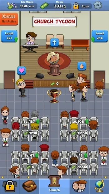 Скриншот Church Tycoon - Church Simulator