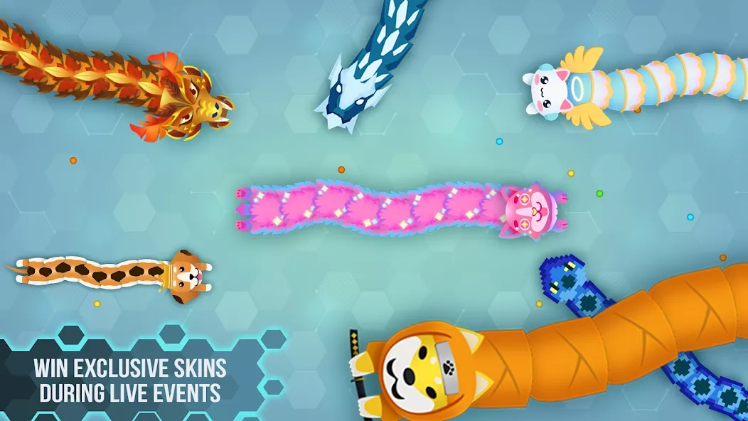 Скриншот Snake.io
