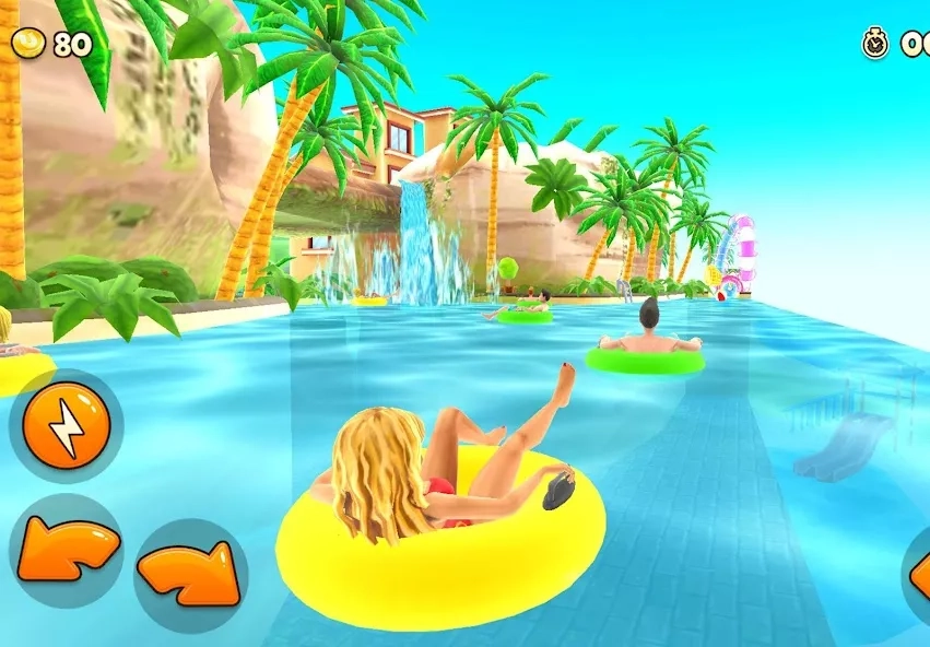 Скриншот Uphill Rush Water Park Racing