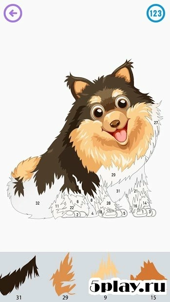 Скриншот Color by Number - Poly Art