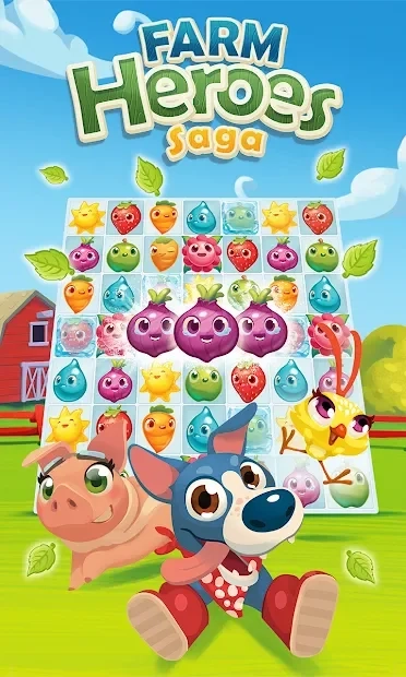 Скриншот Farm Heroes Saga