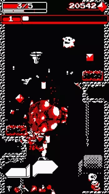 Скриншот Downwell