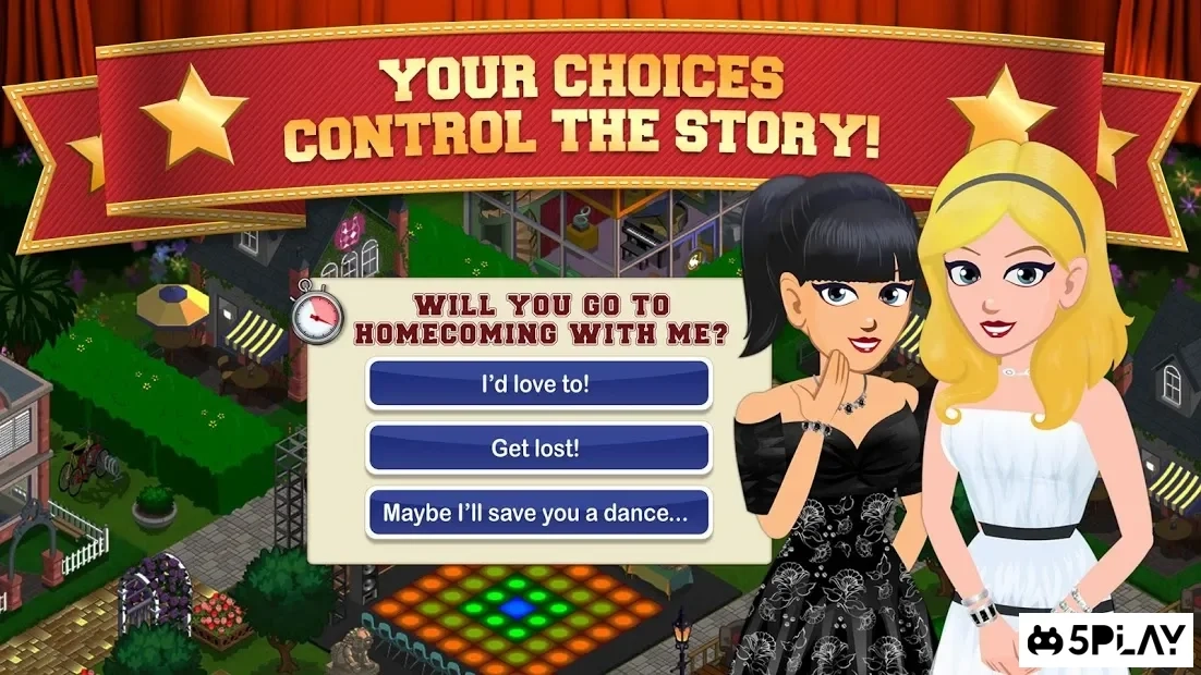 Скриншот High School Story