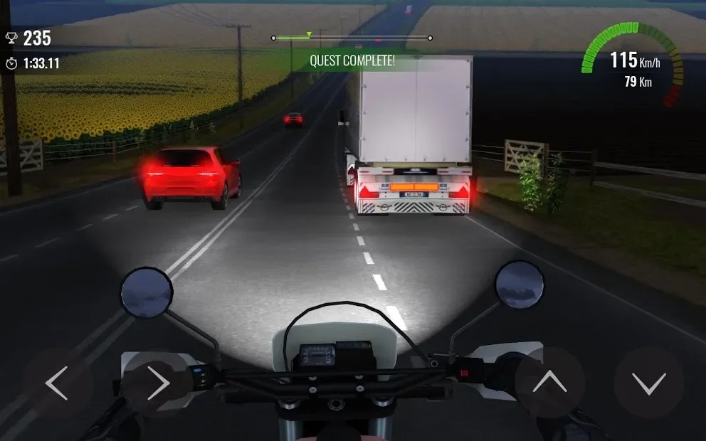Скриншот Moto Traffic Race 2