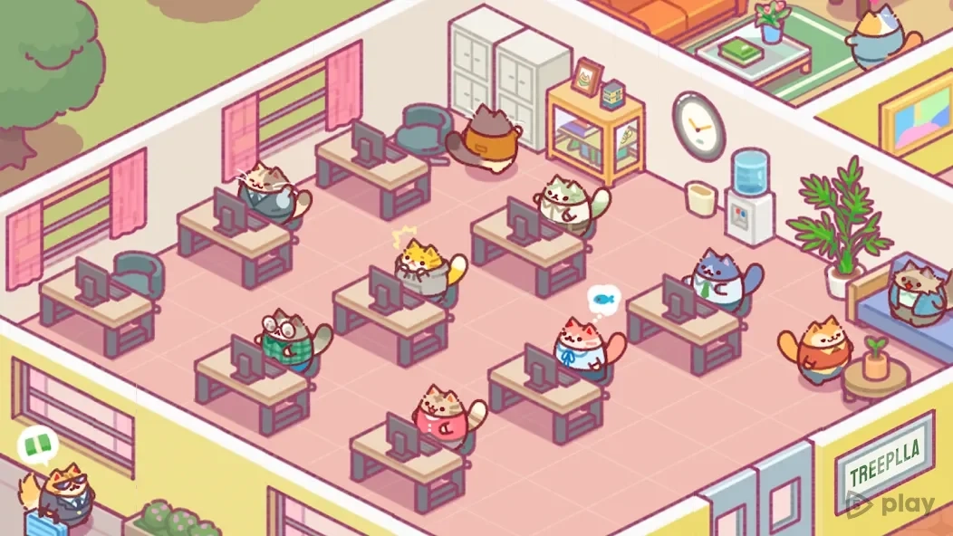 Скриншот Office Cat: Idle Tycoon Game