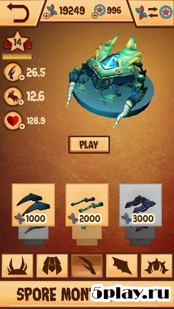 Скриншот Spore Monsters.io 3D - Breeding Mania