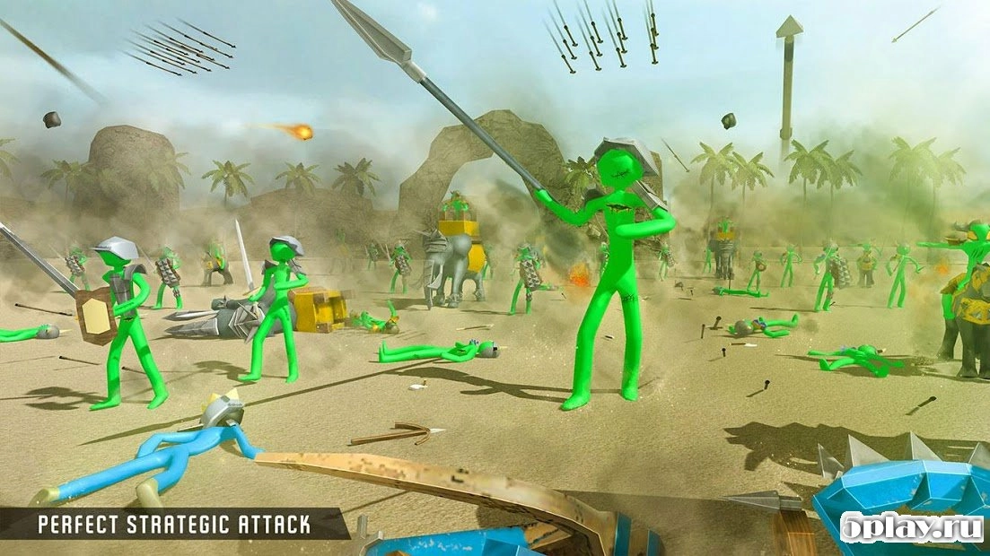 Скриншот Stickman Castle Defense