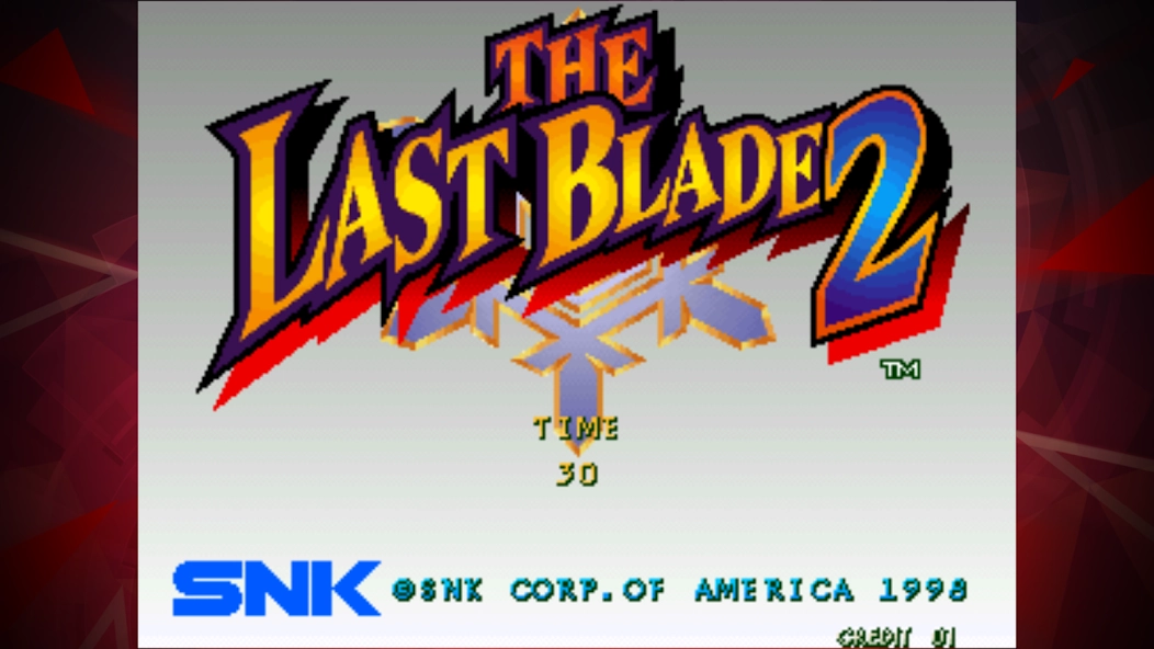 Скриншот THE LAST BLADE 2 ACA NEOGEO