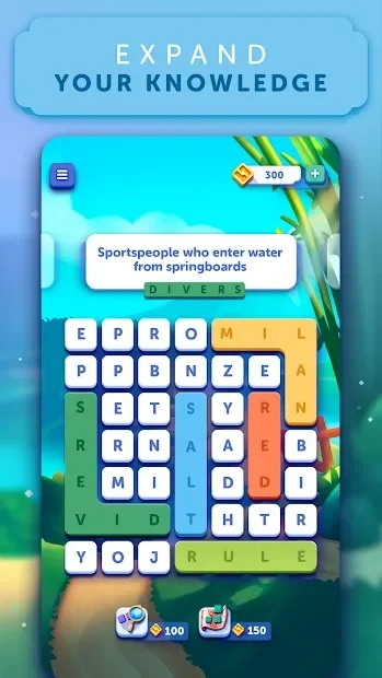 Скриншот Word Lanes - Relaxing Puzzles