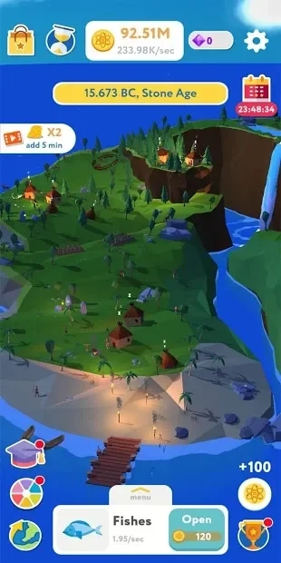 Скриншот Evolution Idle Tycoon - World Builder Simulator