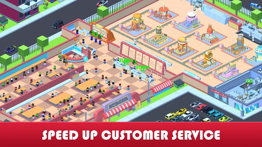 Скриншот Idle Fast Food Tycoon