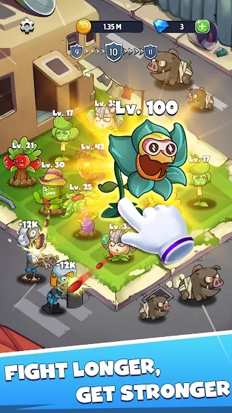 Скриншот Merge Plants: Zombie Defense