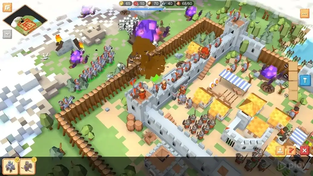 Скриншот RTS Siege Up! - Бесплатная стратегия Оффлайн