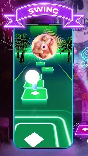 Скриншот Tiles Hop: EDM Rush!