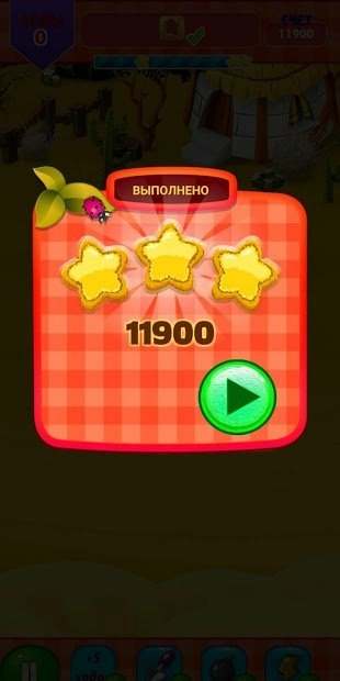 Скриншот Фрукты три в ряд без рекламы