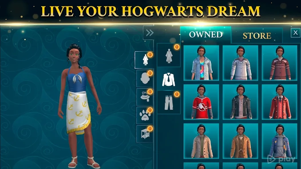 Скриншот Harry Potter: Hogwarts Mystery