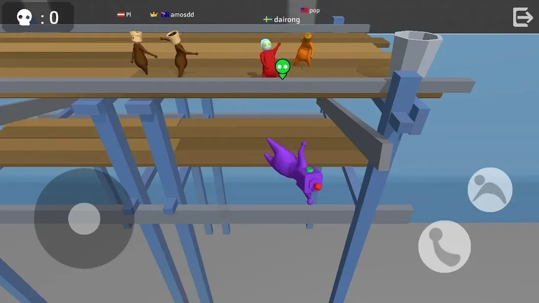 Скриншот Noodleman.io - Fight Party Games
