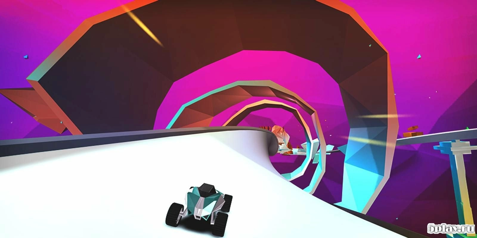Скриншот Stunt Rush - 3D Buggy Racing