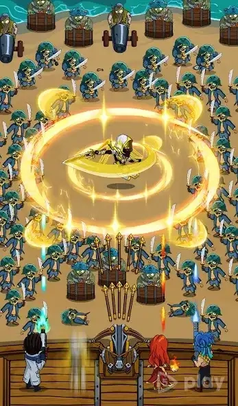Скриншот Zombie War: Idle Defense Game