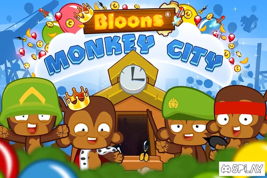 Скриншот Bloons Monkey City