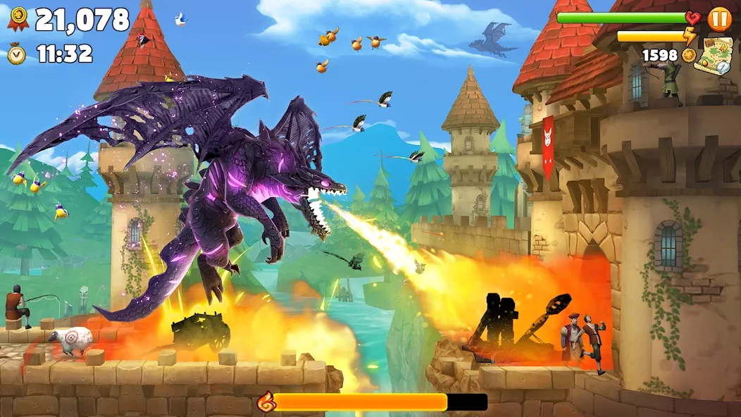 Скриншот Hungry Dragon