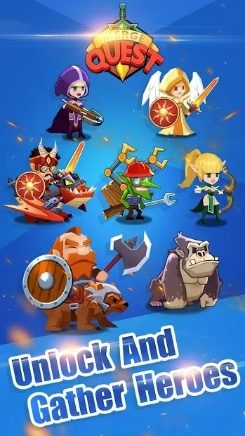 Скриншот Merge Quest - Craft & Idle RPG