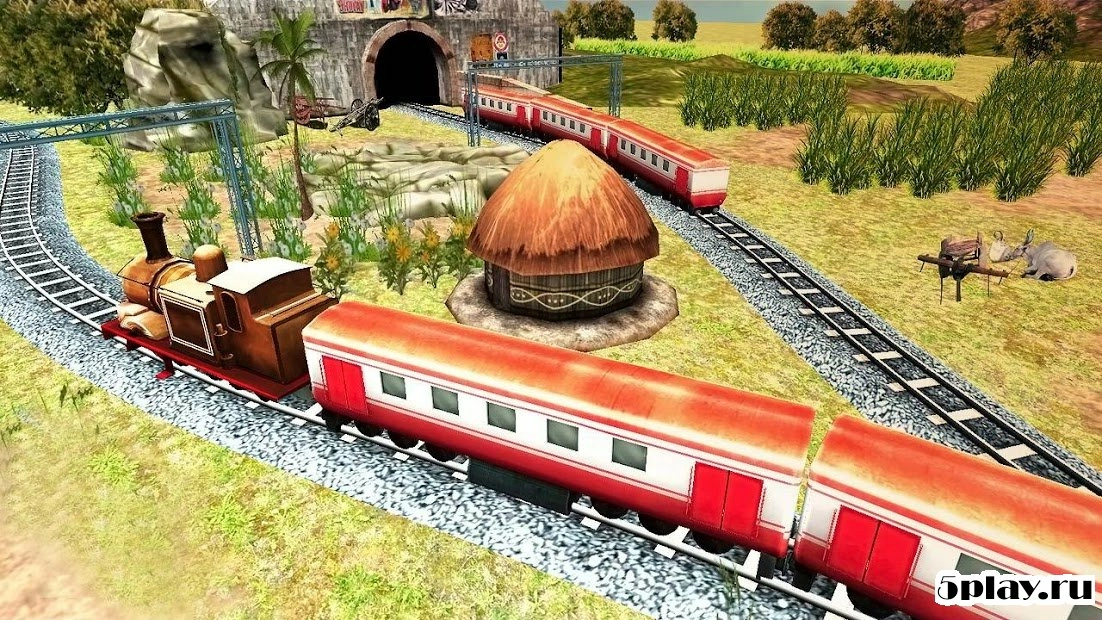 Скриншот Real Indian Train Sim 2018