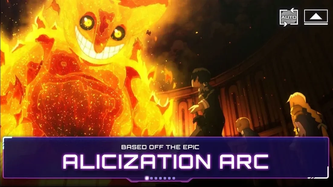 Скриншот Sword Art Online Alicization Rising Steel