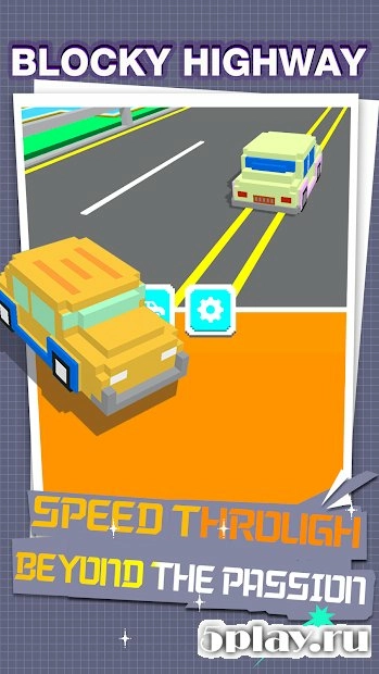 Скриншот Blocky Highway