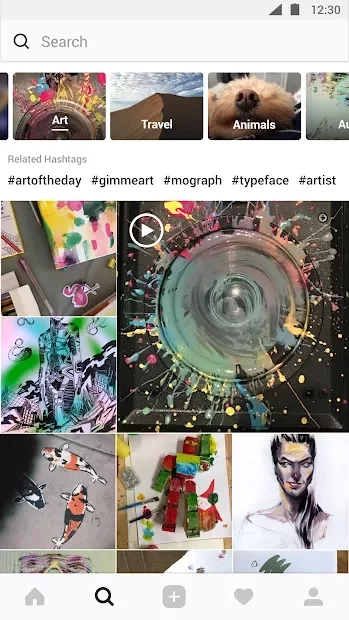Скриншот Instagram