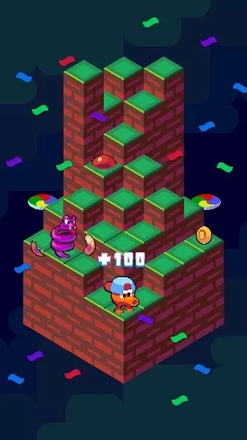 Скриншот Q*bert