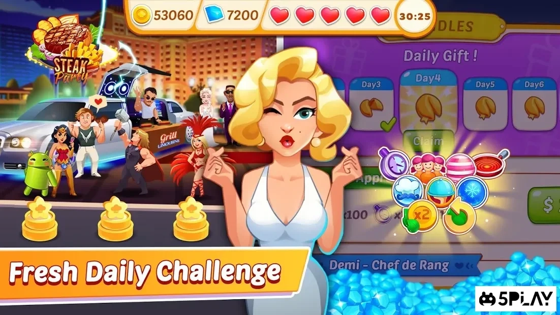 Скриншот Безумная кулинария: кулинарные игры от шеф-повара