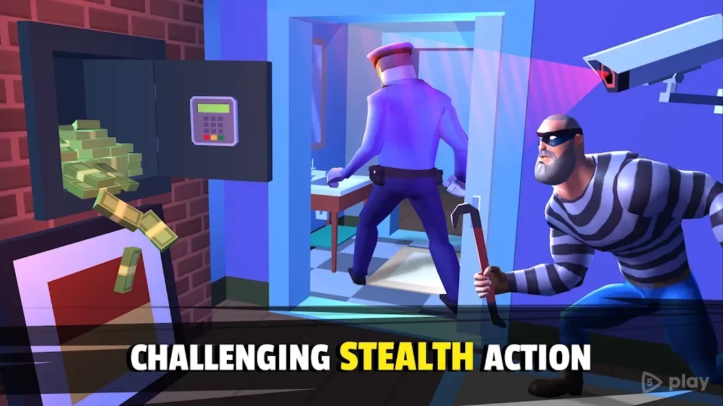 Скриншот Robbery Madness 2: Симулятор скрытных ограблений