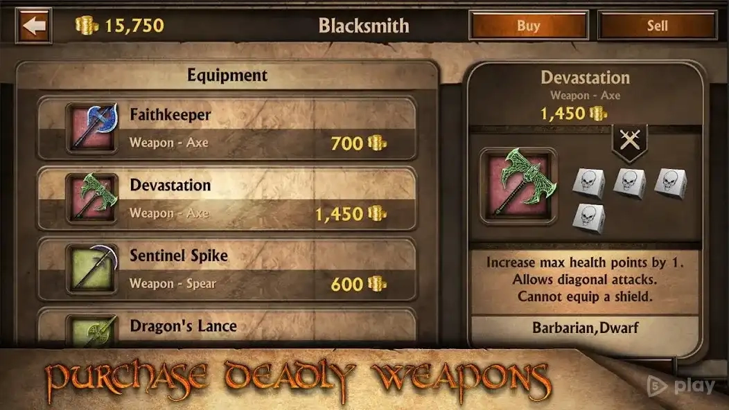 Скриншот Arcane Quest HD