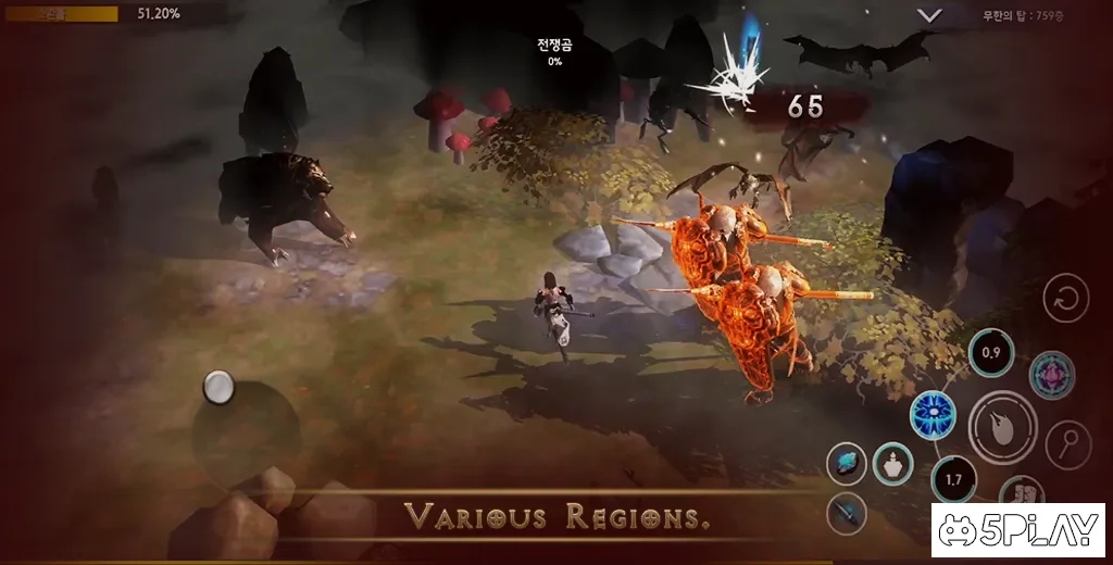Скриншот Dungeon&Evil : Ролевая игра Hack and Slash Action