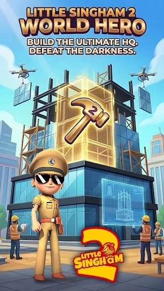 Скриншот Little Singham 2: World Hero