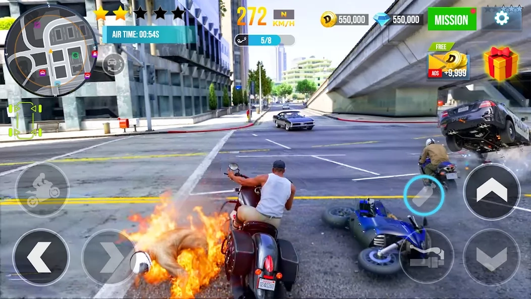 Скриншот Moto Racing: Driving Simulator