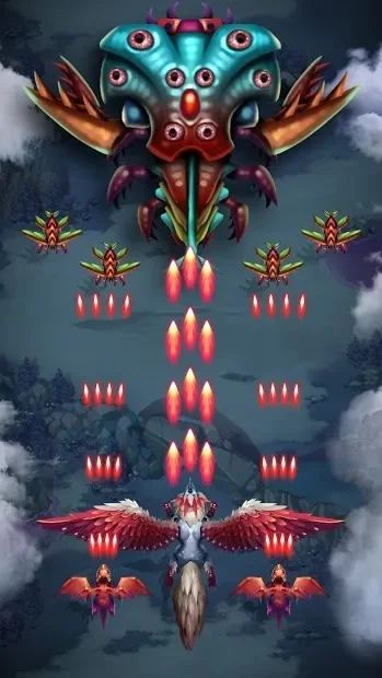 Скриншот Dragon shooter - Dragon war - Arcade shooting game