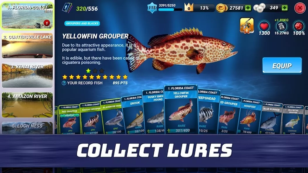 Скриншот Fishing Clash