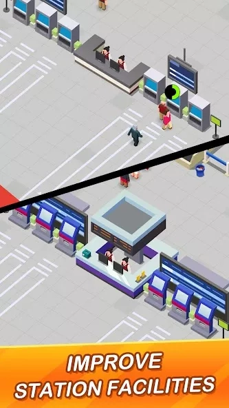 Скриншот Idle Train Empire – Idle Games
