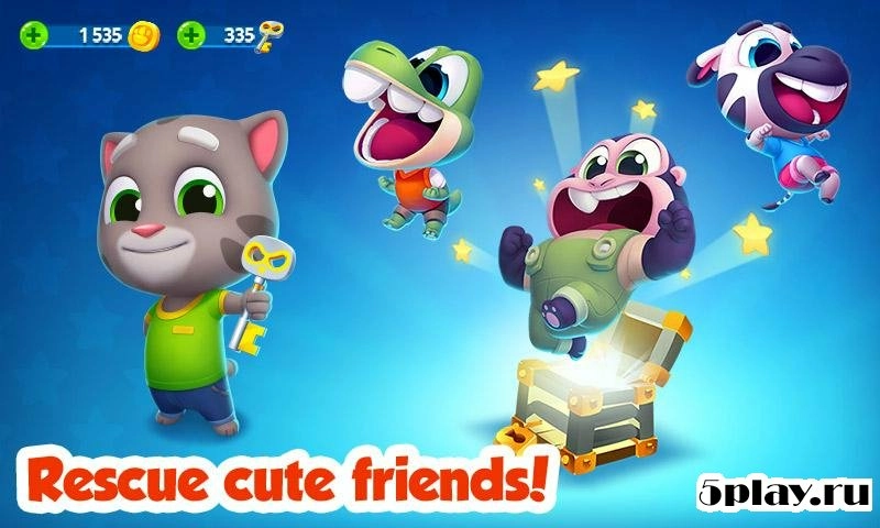 Скриншот Talking Tom Splash Force