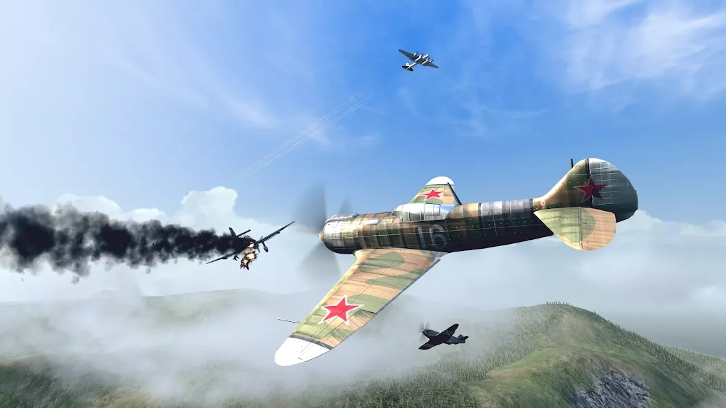 Скриншот Warplanes: WW2 Dogfight