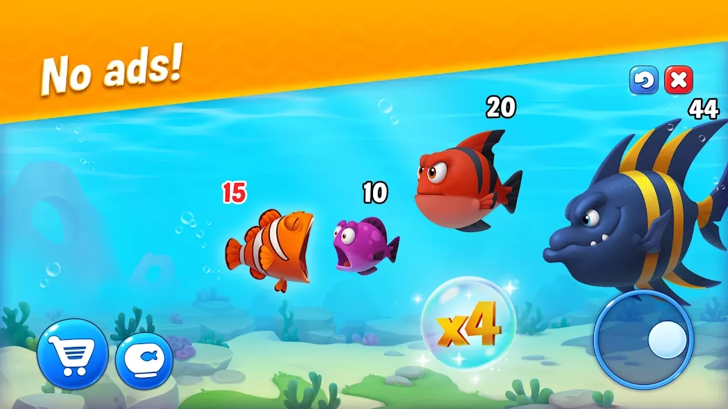 Скриншот Fishdom