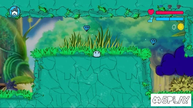 Скриншот Jumping Slime 2D Platform Game
